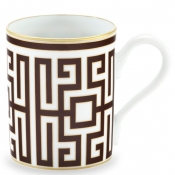 Ginori Labirinto Ebano Mug - 13.5 oz.
